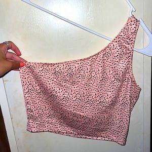 Shein one shoulder tank top